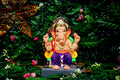 Eco Friendly Ganesh Idol of Clay - 10 inches - EF113