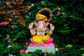 Eco Friendly Ganesh Idol of Clay - 10 inches - EF124