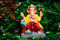 Eco Friendly Ganesh Idol of Clay - 12 inches - EF147