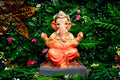 Eco Friendly Ganesh Idol of Clay - 12 inches - EF152