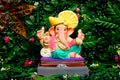 Eco Friendly Ganesh Idol of Clay - 12 inches - EF158