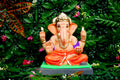 Eco Friendly Ganesh Idol of Clay - 12 inches - EF160