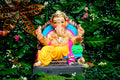 Eco Friendly Ganesh Idol of Clay - 12 inches - EF162