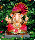 Eco Friendly Ganesh Idol of Clay - 12 inches - EF177