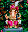 Eco Friendly Ganesh Idol of Clay - 15 inches - EF229